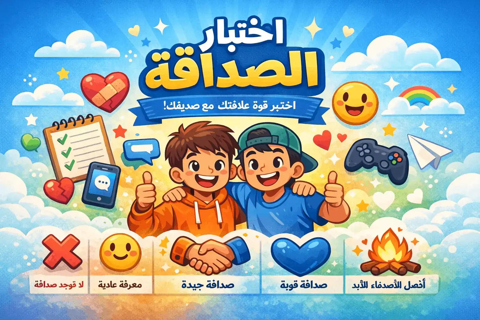 اختبار الصداقة