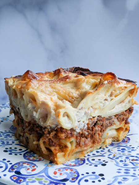 طريقة عمل معكرونه بالبشاميل بكل سهولة