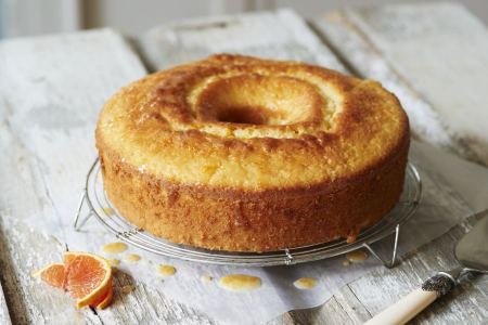 طريقة عمل كيكة البرتقال مع المقادير الصحيحه