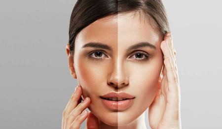 ماسك تفتيح فوري البشرة الدهنية وإزالة الحبوب