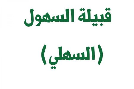 أصل قبيلة السهلي (السهول) وشجرة عائلتهم ومساكنهم