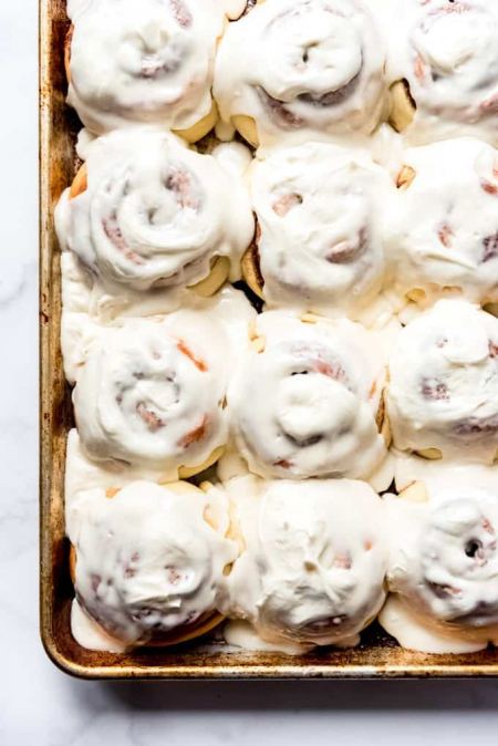 صوص السينابون الابيض وطريقة تحضيره بكل سهولة