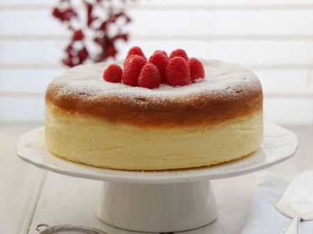 تشيز كيك يابانية سهلة التحضير مع المقادير والصور