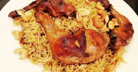 طريقة عمل كبسة الفراخ بالارز البسمتي