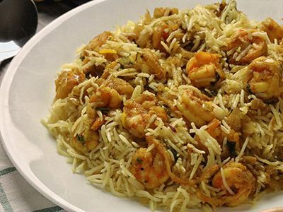 طريقة تحضير برياني ربيان بالمقادير الصحيحة